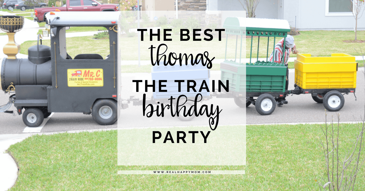 The Best Thomas The Train Birthday Party