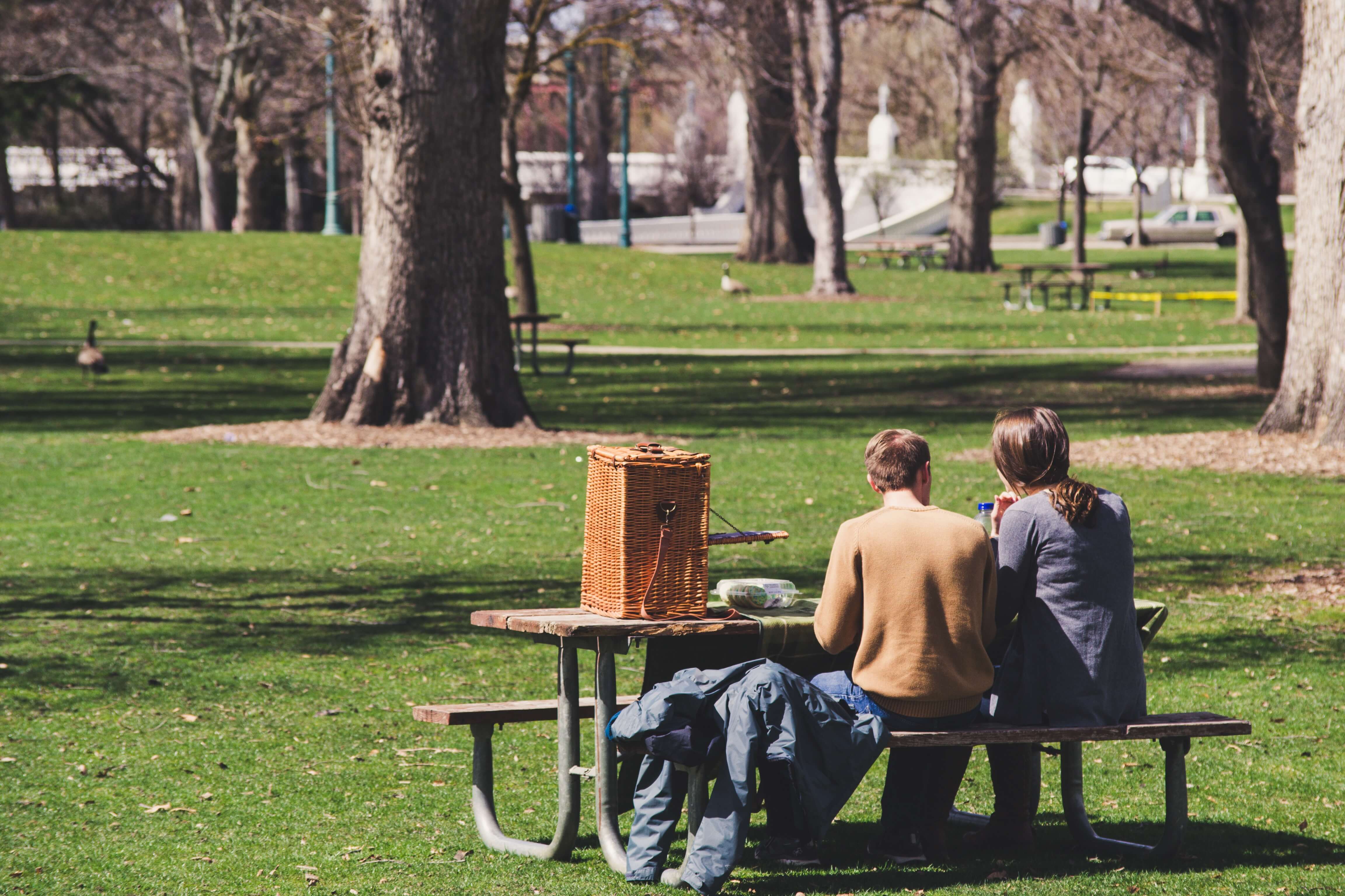 sitting at a bench, activitis for last days of summer