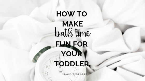 how to make bath time fun for your toddler