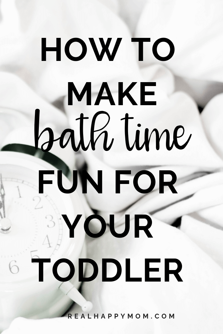 how to make bath time fun for your toddler