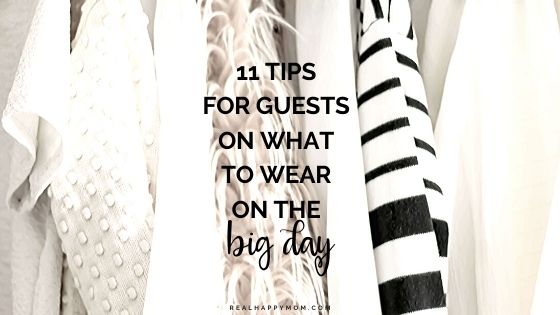 11 Tips for Guests on What to Wear on the Big Day