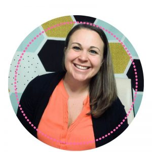 Cara Headshot with Pink circle