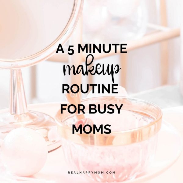 A 5 Minute Makeup Routine for Busy Moms